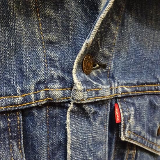 70年代製 リーバイス 70505 デニムジャケット size about 44 70年代製 リーバイス 70505 デニムジャケット size about 44