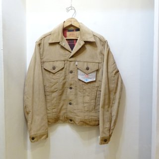 Dead Stock 80's Levi's 70401 Flannel Lined Corduroy Jacket size 38