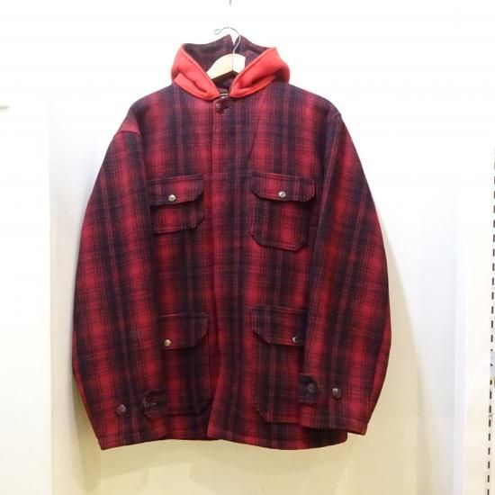 50s Woolrich ウールリッチ　チェック ウール マッキーノ ジャケット