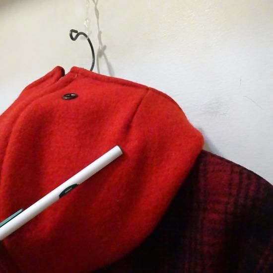 50s WOOL RICH  マッキーノコート 50年代製 ウールリッチ マッキーノコート フード付き ウール