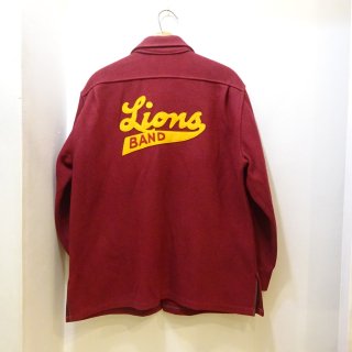 50's Finch Wool Award Jacket Minnesota Univeristy Lions Band size 38