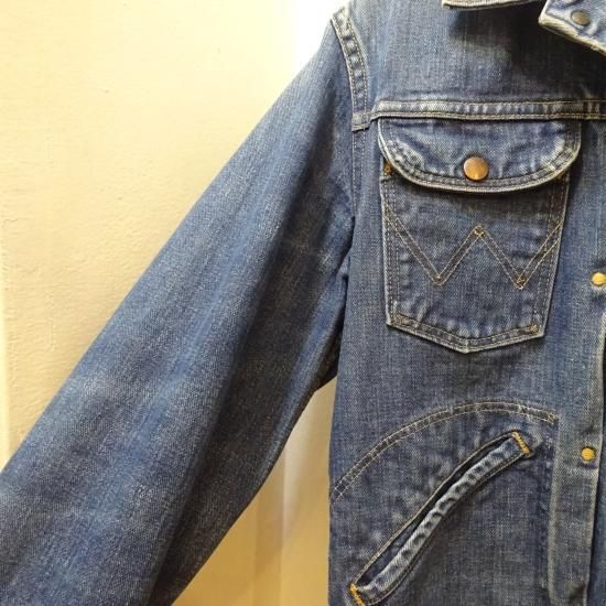 60年代　ラングラー　24MJZ オフホワイト　サイズ46 60's ヴィンテージ ラングラー 24MJZ デニムジャケット Gジャン