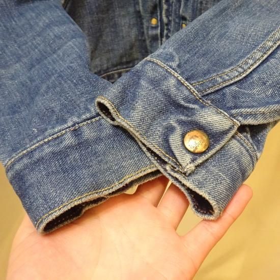 60年代製 ラングラー 24MJZ デニムジャケット size 36 60年代製 ラングラー 24MJZ デニムジャケット size 36