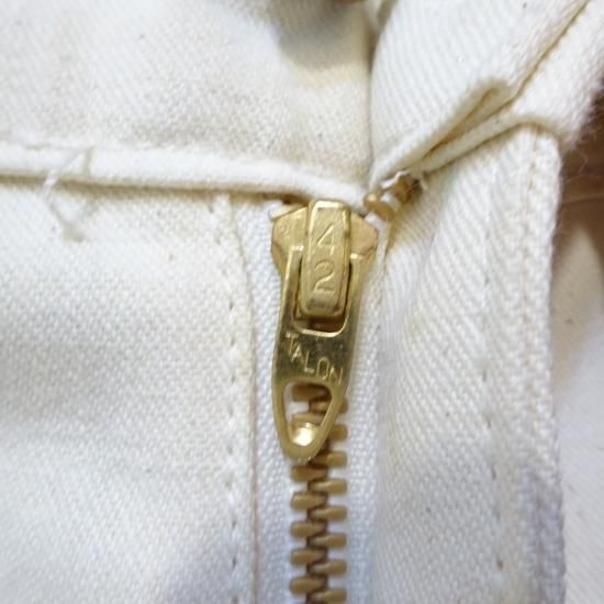 デッド 80年代製 BIG YANK 生成り コットンツイル ペインターパンツ