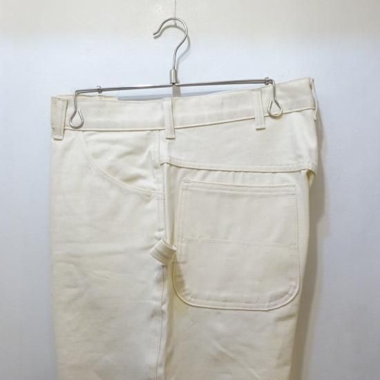 デッド 80年代製 BIG YANK 生成り コットンツイル ペインター