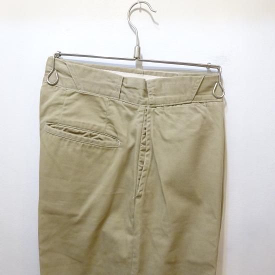 60年代製 ビッグヤンク カーキツイル ワークパンツ W31 チノパン