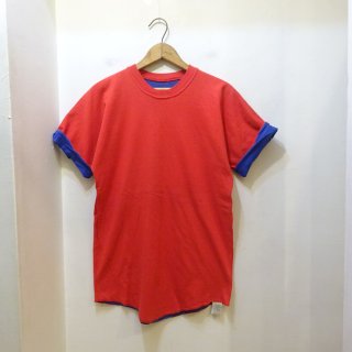 Dead Stock 80's L.L.Bean by Russell Double Face Reversible T-Shirts size S