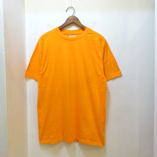 デッド 80年代製 ヘインズ クルーネック Tシャツ オレンジ
