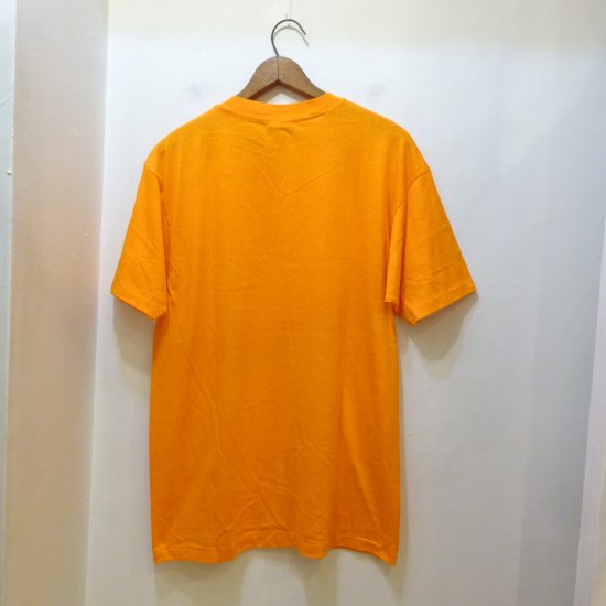 デッド 80年代製 ヘインズ クルーネック Tシャツ オレンジ ...