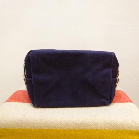 Lands' End トートバッグ ネイビー　ミニ　アメリカ製 Lands´ End トートバッグ ネイビー ミニ アメリカ製