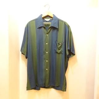 60s Towncraft Rayon Italian Collar Shirts size XL