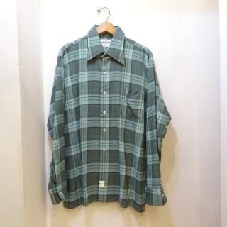Dead Stock 70's ARROW Rayon Check Shirts size L