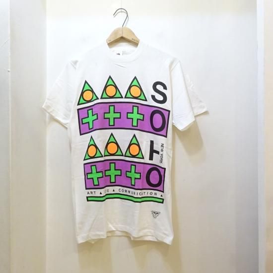 90s - 00s ヴィンテージ  Vintage Used 90s AMA Devils Staircase オフロード バイク クルーネック 半袖 Tシャツ 90年代 USA製 FRUIT OF THE LOOM フルーツオブザルーム グリーン トップス カットソー アメカジ 【メンズ】