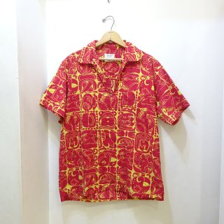 60's Pennleigh by W.T.G Cotton Hawaiian Skipper Shirts size M