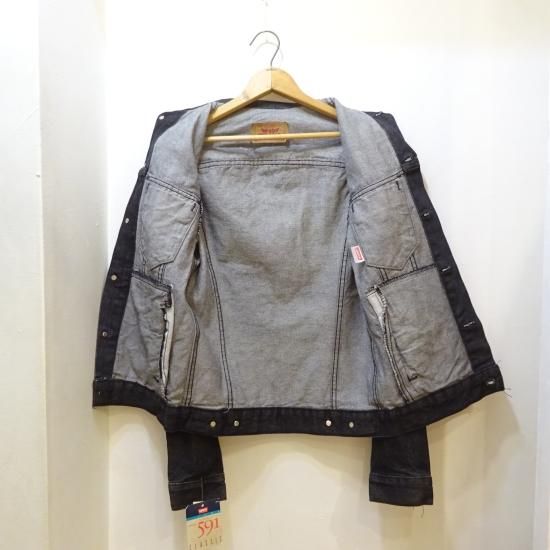 デッド 90年代製 リーバイス 70506 ブラックデニムジャケット