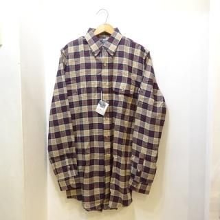 Dead Stock 90's LANDS' END Viyella B.D Shirts size M 