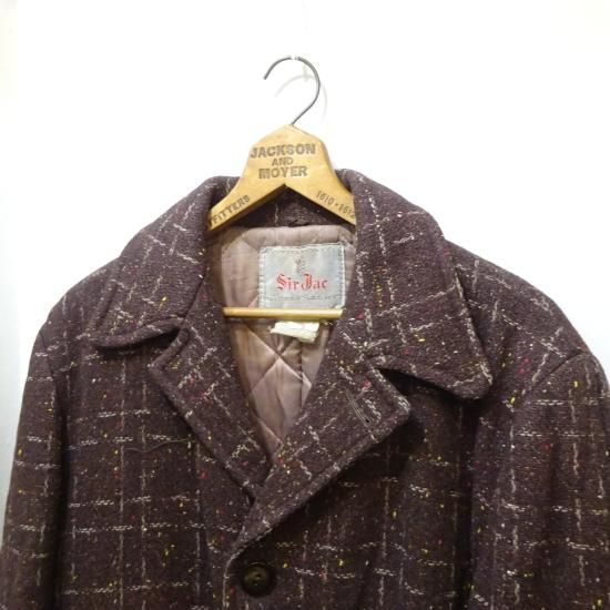 50年代製 Sir Jac カラーネップ ウールジャケット size 38 50年代製 Sir Jac カラーネップ ウールジャケット size 38