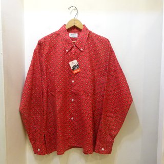 Dead Stock 50's Town Topic Open Collar B.D Shirts size L