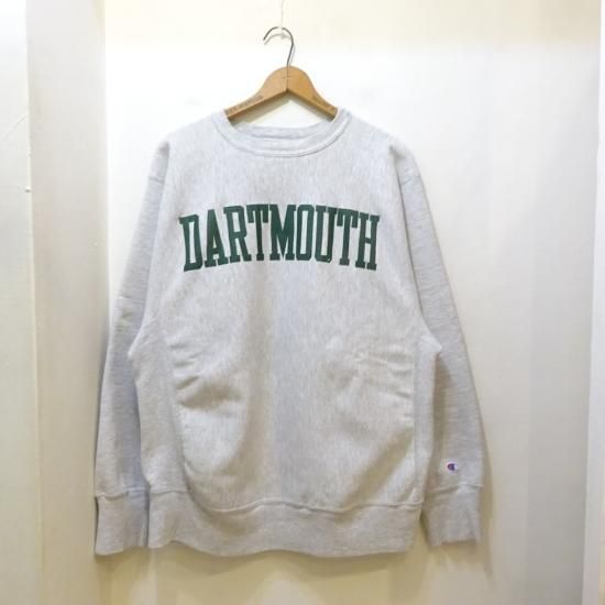 【希少 dartmouth 緑L】champion リバースウィーブ ダートマス