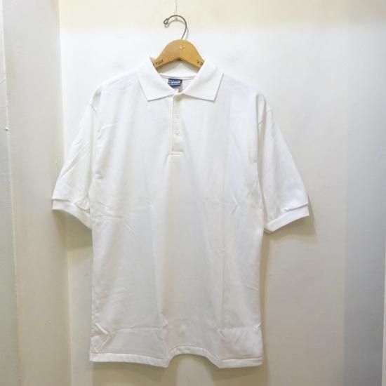 90s vintage lining knit polo shirt