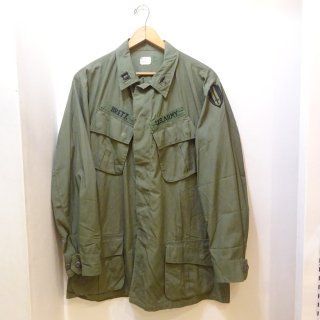 1969y U.S.ARMY Cotton Poplin Jungle Fatigue Field Jacket size L-Long (Non Rip)