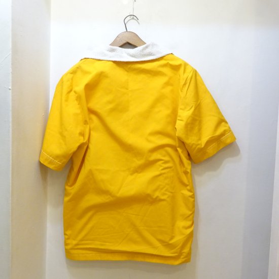 70年代製 ジャンセン 半袖 パイルビーチシャツ イエロー size M|ヴィンテージストアGRACE