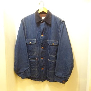 60's BIG MAC Denim Coverall Jacket with Blanket size 38