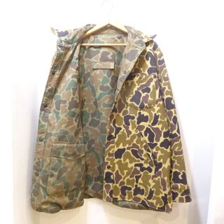 80'sWoolrich Duckhunter Camo Wool/Cotton Reversible Hunting Jacket size L
