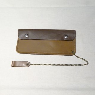 Dead Stock 70's GILBERT LEATHERS U.S.A Trucker's Wallet with Chain 