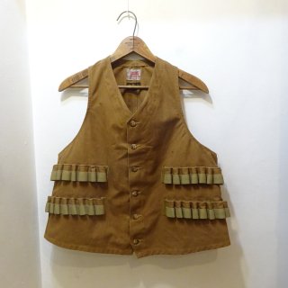 30s Abercrombie & Fitch / Duxbak Brown Duck Hunting Vest size about 40