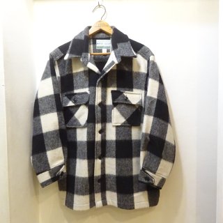 Dead Stock 70's Congress “MAINE GUIDE” Buffalo Check Wool Jacket size M