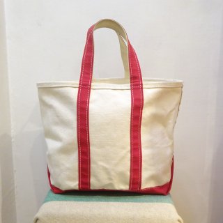 80's L.L.Bean Boat & Tote Red with Flap size M