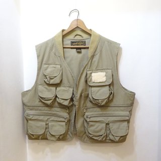 Dead Stock 80's Eddie Bauer Poplin Fishing Vest size XL