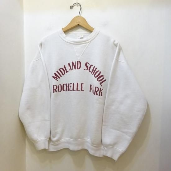 Russell 50s 60s 前V スウェット ヴィンスエ フェード 大きめ Russell 50s 60s 前V スウェット ヴィンスエ フェード 大きめ
