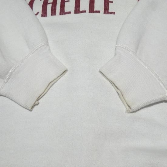 60年代製 ラッセル 前V ラバープリント スウェットシャツ|ヴィンテージ