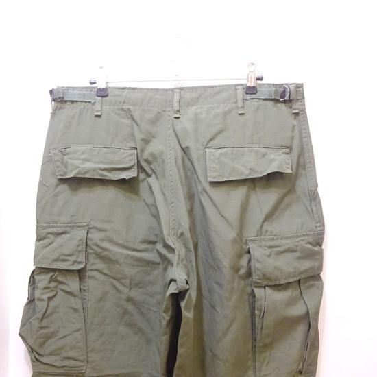 1969年製 U.S.ARMY リップストップポプリン ジャングルファティーグパンツ size M Regular|ヴィンテージストアGRACE 1969年製 U.S.ARMY リップストップポプリン ジャングルファティーグパンツ size M Regular|ヴィンテージストアGRACE