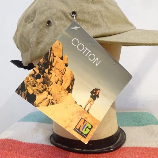 デッド 90年代製 ノルディックギア 刺繍ロゴ入り コットンツイル