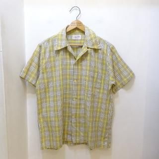 50's Manhattan S/S Cotton Open Collar Shirt size M