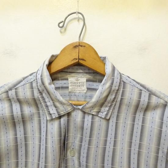 60年代製 Vintage 半袖 コットン オープンカラーシャツ 60年代製 Vintage 半袖 コットン オープンカラーシャツ