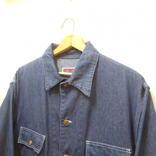 80年代製 ビッグマック デニム カバーオール ジャケット size 80年代製 ビッグマック デニム カバーオール ジャケット size