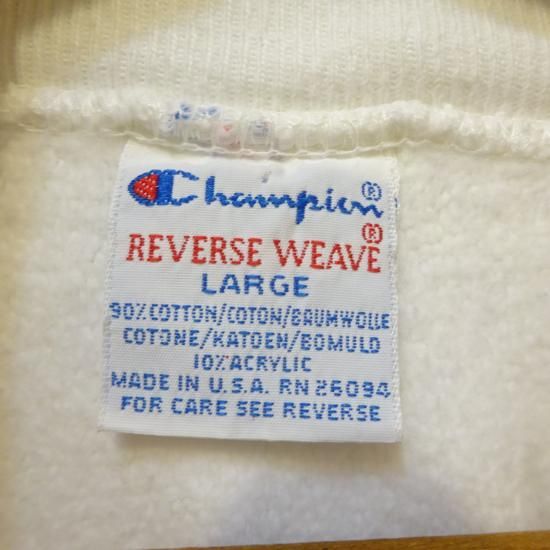 90s Champion REVERSEWEAVE TUFTS クルーネック REVERSE WEAVE 90's メキシコ製 チャンピオン リバースウィーブ