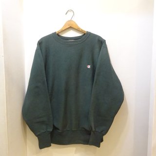 90's Champion Reverse Weave Crew Sweat Green Made in U.S.A size L 