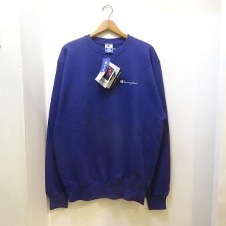 Dead Stock 90's Champion Classic Crew SweatMade in U.S.A size L Windser Blue 