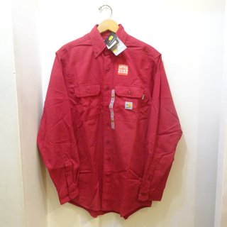 Dead Stock 2015y Carhartt FR NFPA Twill Work Shirts size S 礭ܤSˤʤޤ