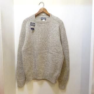 Dead Stock 80's LANDS' END Mix Wool Sweater size M