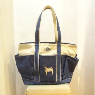Mint Condition 90s L.L.Bean Denim Garden Tote Made in U.S.A