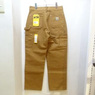 Made in U.S.A New Carhartt U.S.A Brown Duck Double Knee Work Pants size W30 L30