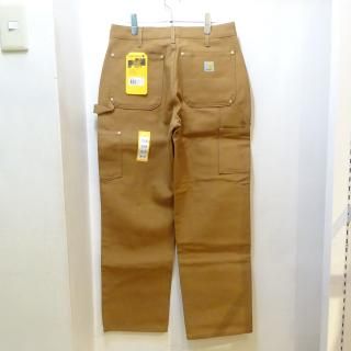 Made in U.S.A New Carhartt U.S.A Brown Duck Double Knee Work Pants size W32 L30