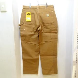 Made in U.S.A New Carhartt U.S.A Brown Duck Double Knee Work Pants size W36 L30
