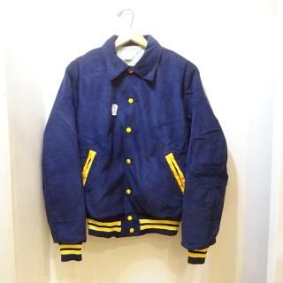 Dead Stock 70's POWERS Quilted Corduroy Award Jacket size M